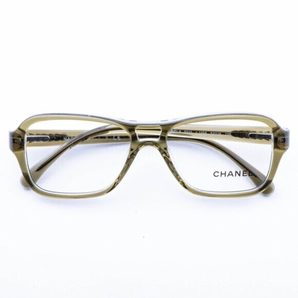 Chanel Green #3210 Aviator Glasses Frames - Full Set, **New In Box*** - Picture 13 of 14